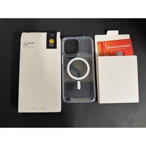 10- iPhone 15 Pro Max Case - Transparent - Quality Of Life - LOT Of 10